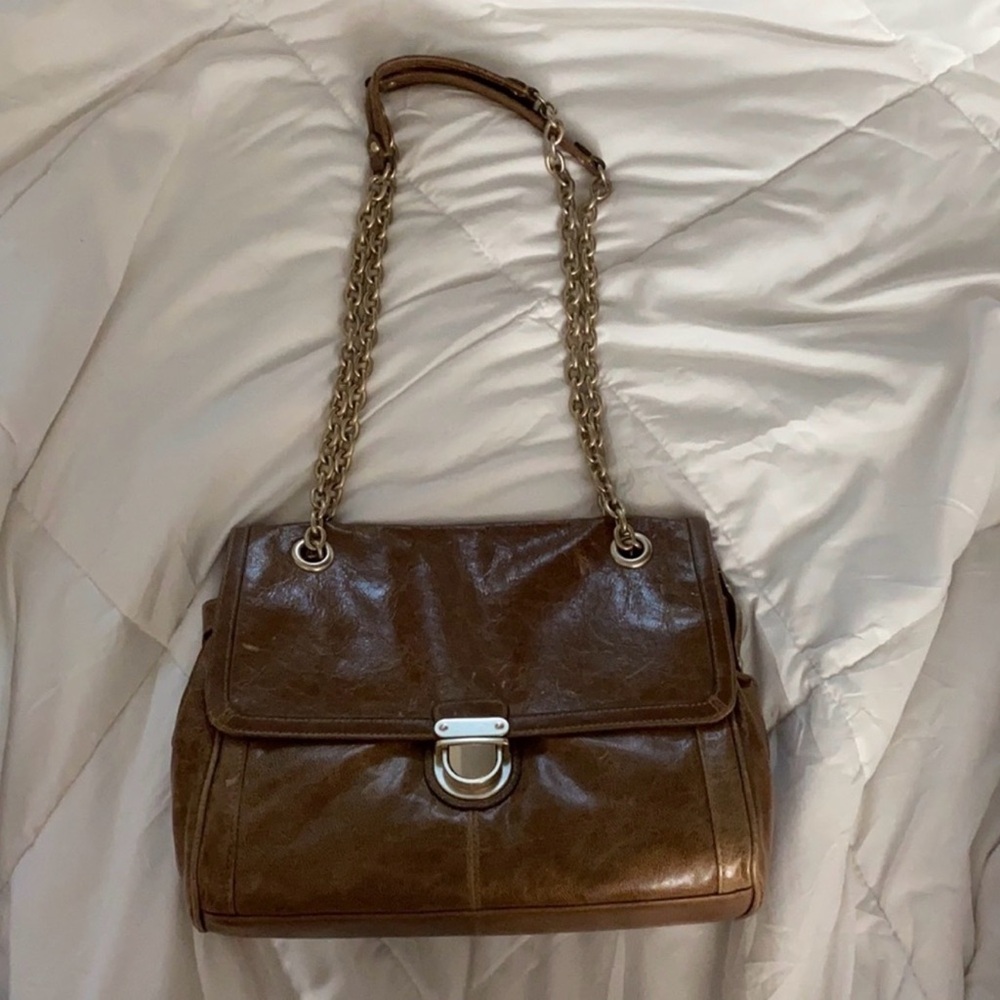 Banana Republic Leather Shoulder Bag - Picture 4 of 10